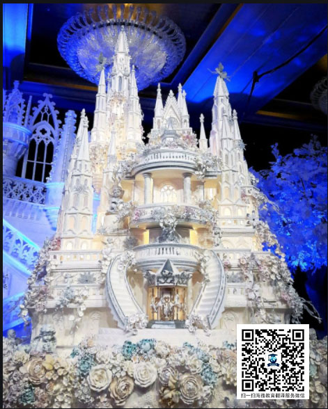 世界上最大的婚礼蛋糕